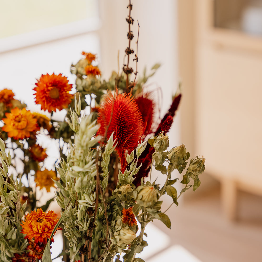 Evighedsbuket, Måneskin, H: 55 cm