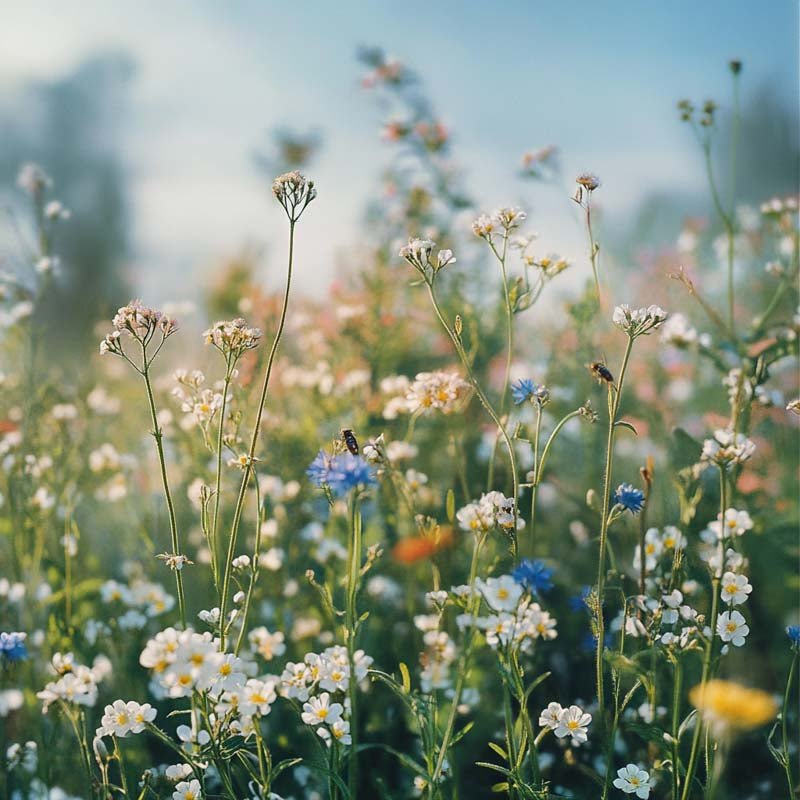 Blomsterblanding 'Field margin mixture' - 60 Økologiske Frø