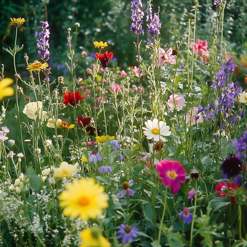 Blomsterblanding frø 'High' - 270 Økologiske Frø
