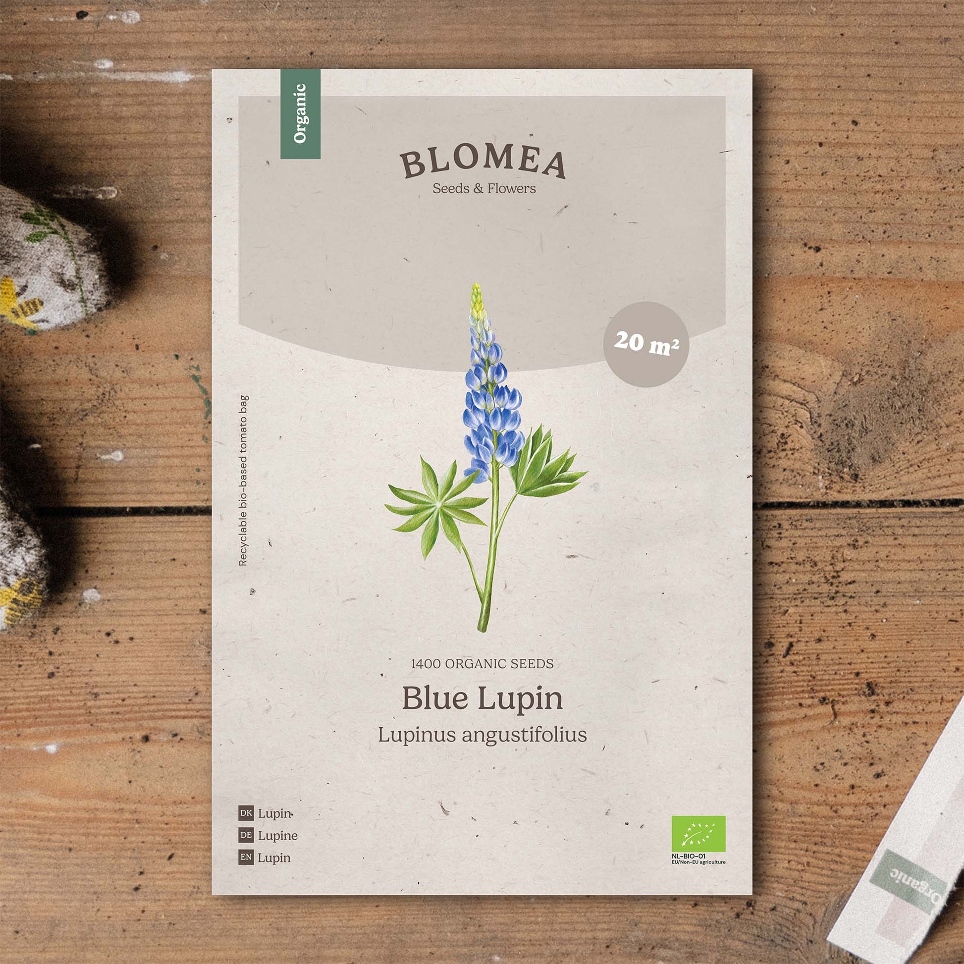 Grøngødning frø 'Blue Lupin' (20 m²)