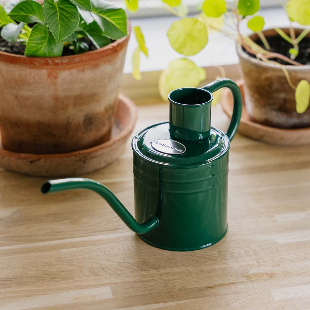 Indendørs metalvandkande, 1 L, salviegrøn