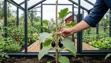 Opbinding af aubergine - Bland Selv Frø