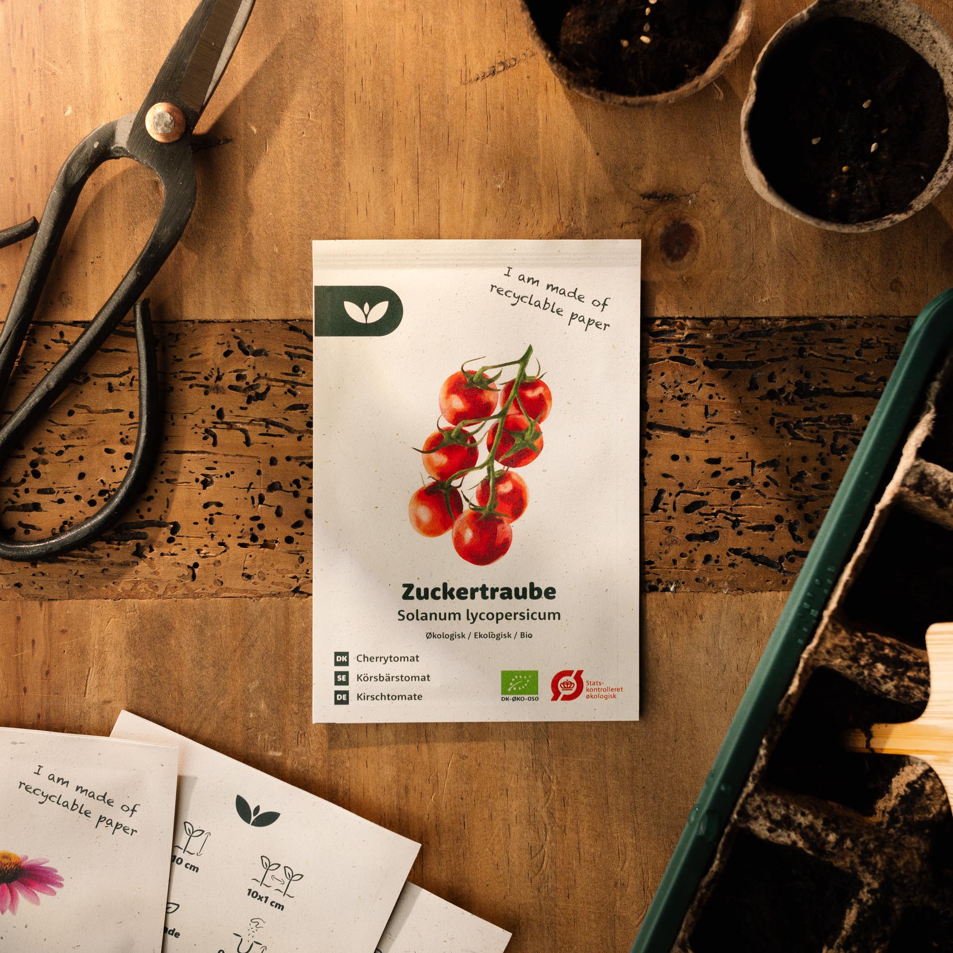 Cherrytomatfrø “Zuckertraube” – 30 Økologiske Frø