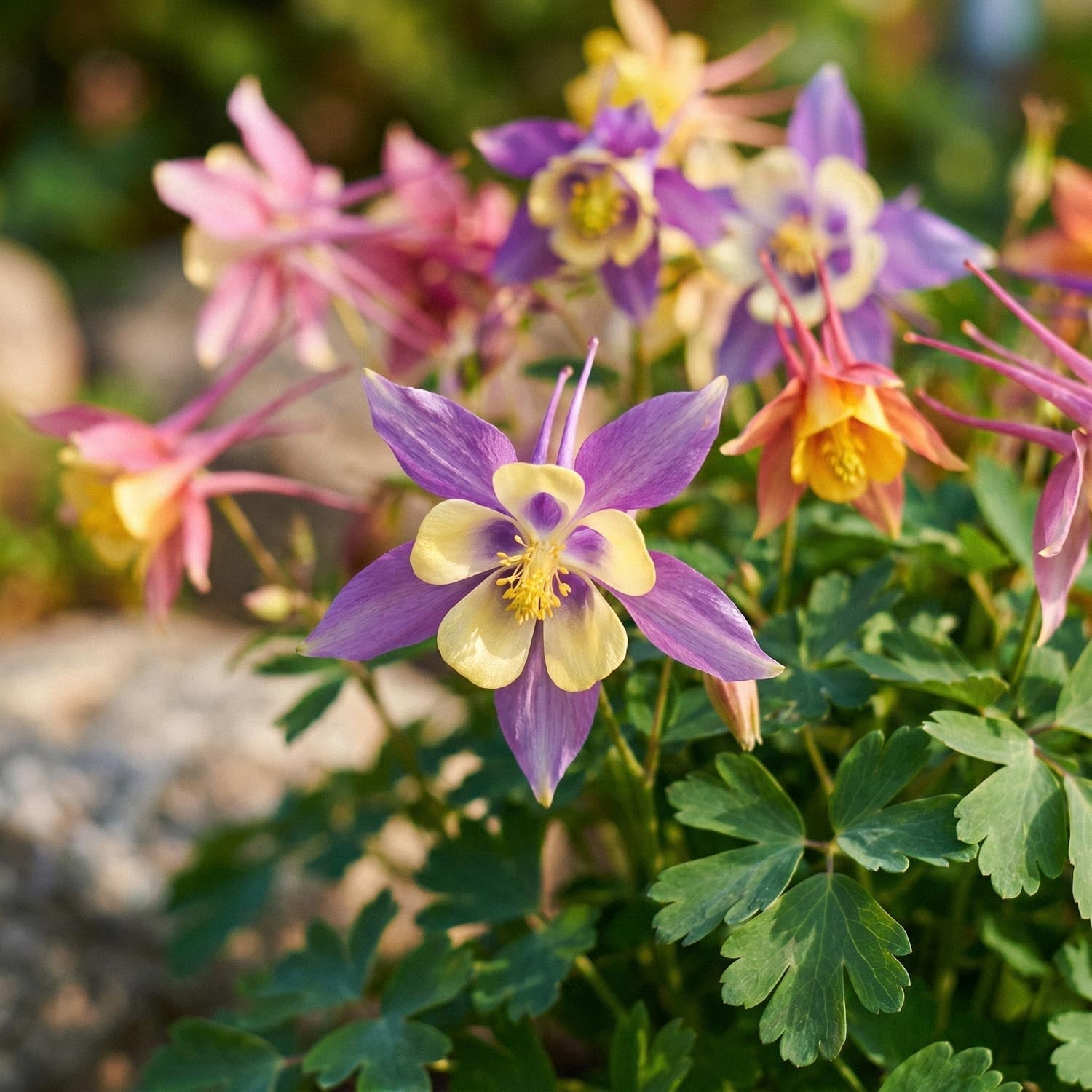 Akeleje, Aquilegia 'McKana Hybrids'