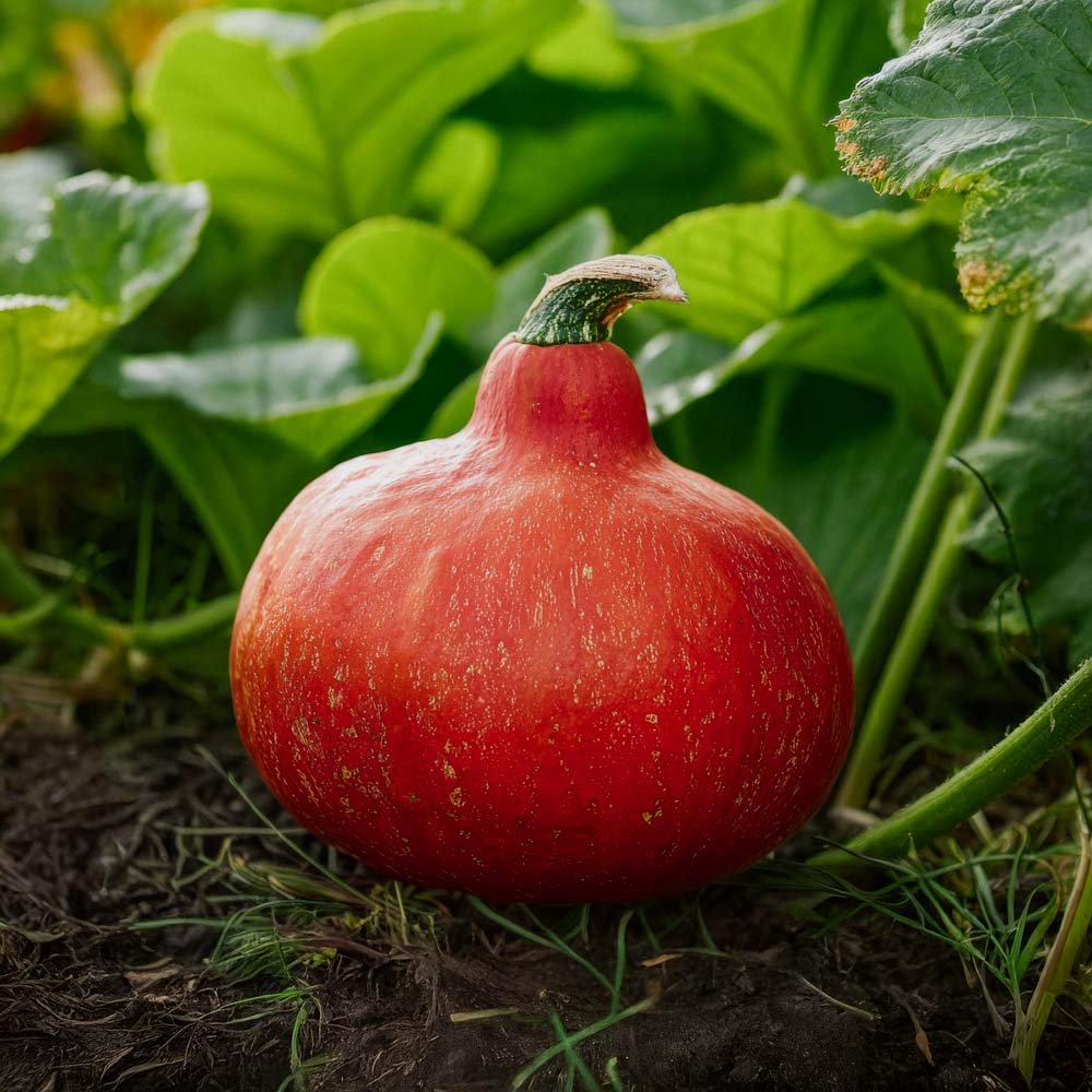 Græskarfrø 'Red Kuri' - 5 Økologiske Frø