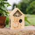 Insekthotel, natur, L: 15 cm B: 18 cm H: 28 cm