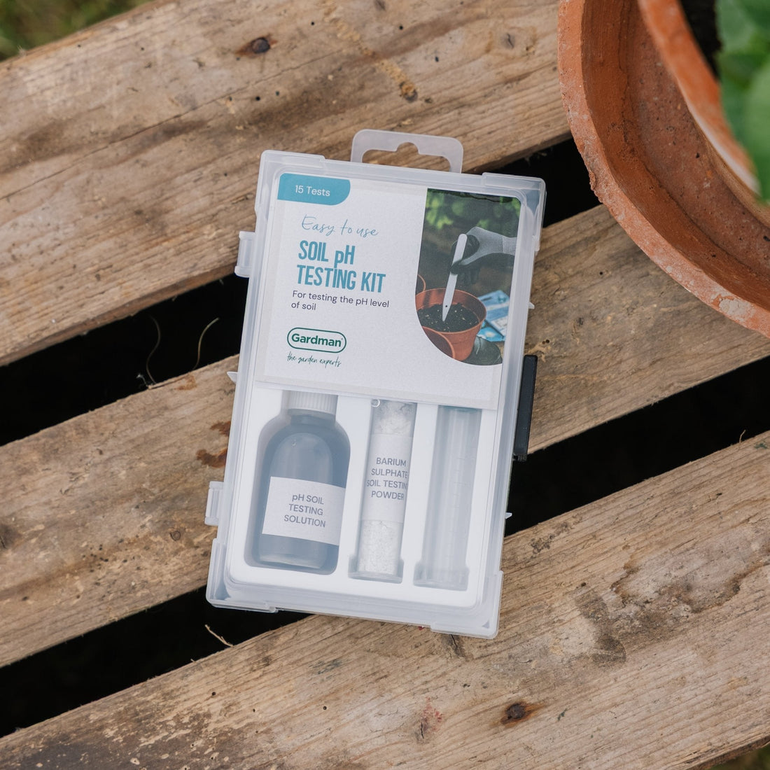 Jord‒pH‒testkit