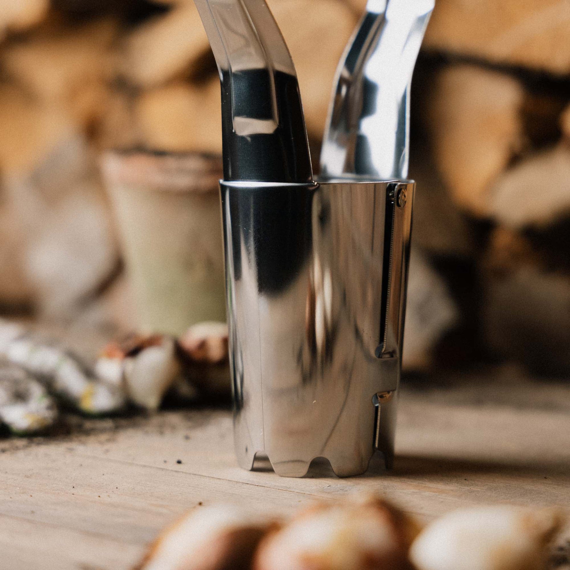 Løgplanter i rustfrit stål