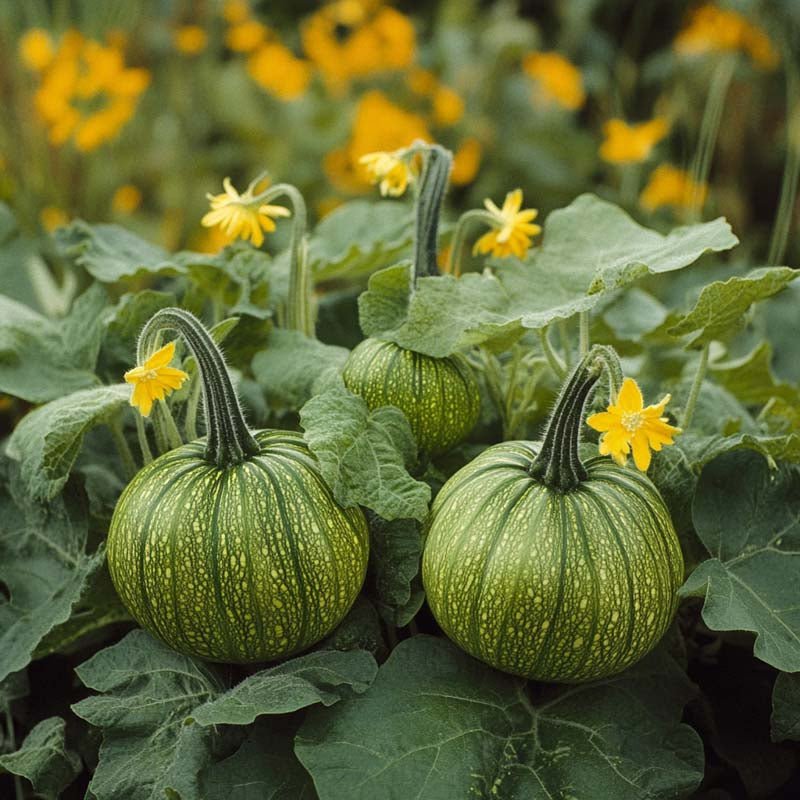 Squash frø 'Ola redonda' - 5 Økologiske Frø