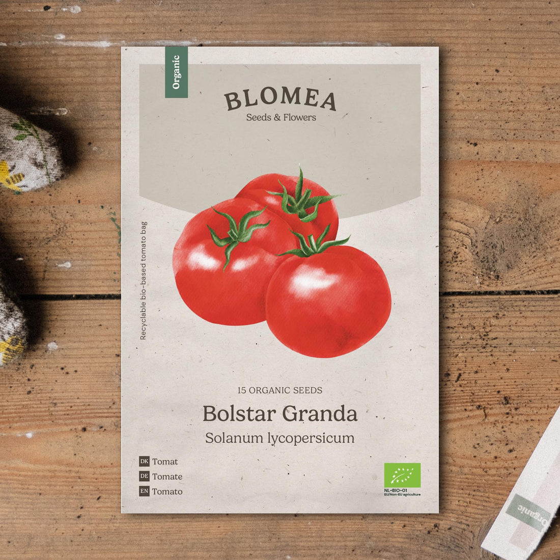 Tomatfrø 'Bolstar Granda' - 15 Økologiske Frø