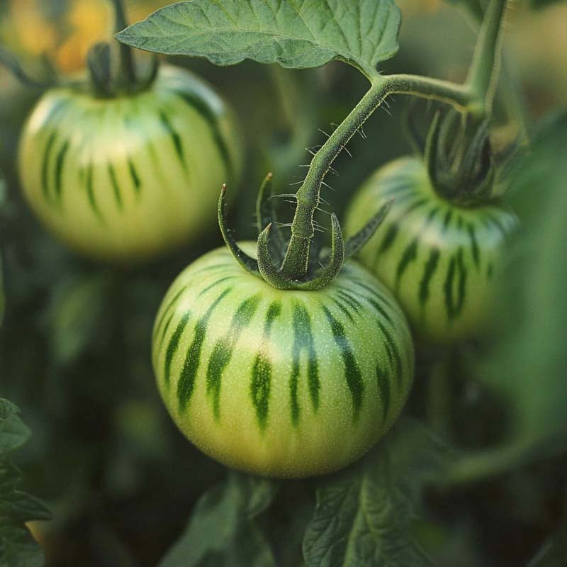 Tomatfrø 'Green zebra' - 15 Økologiske Frø