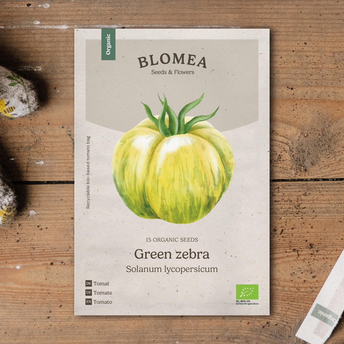 Tomatfrø 'Green zebra' - 15 Økologiske Frø